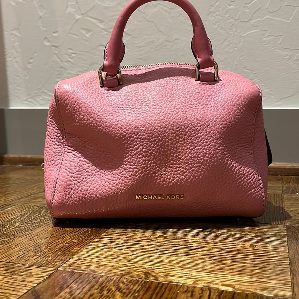 Pink Michael Kors mini purse